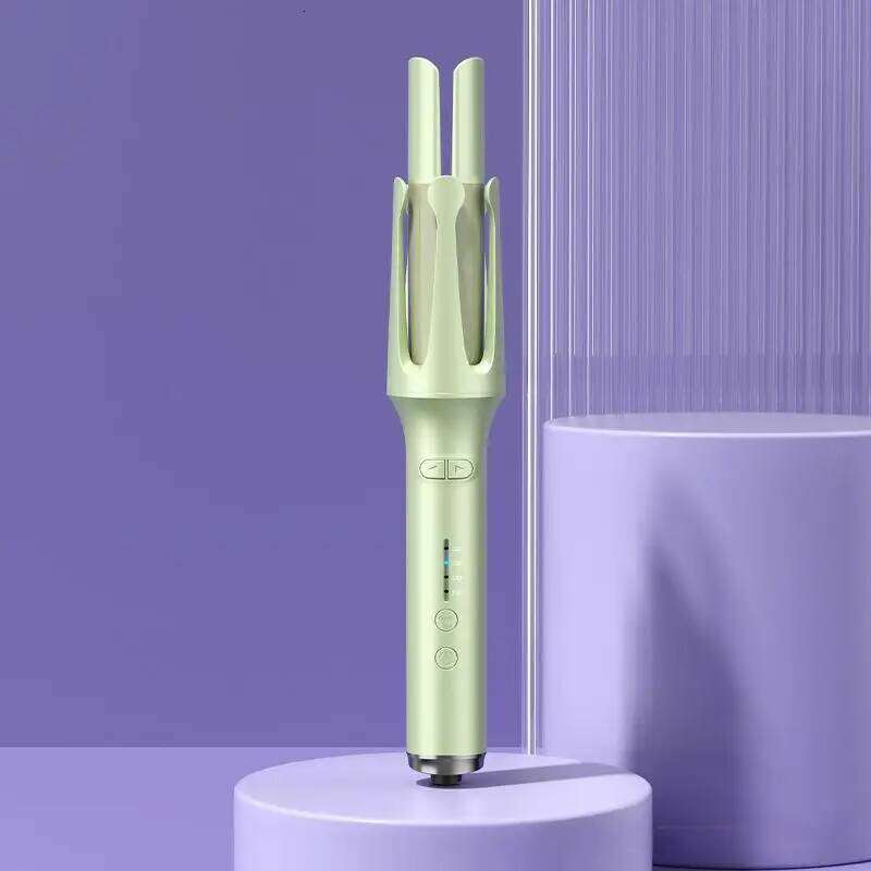 2 in 1 32mm Automatic Rotating Ceramic Professional Curling Wand Curler 26Y0306