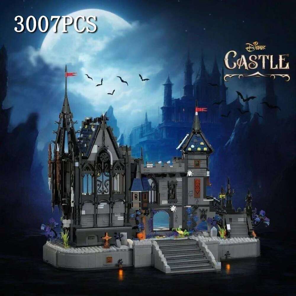 3007PCS Creative Expert Dracula Castle Building Blocks Street View Architecture MOC Modular Model Kit DIY Puzzy Toy Gift for Kid Z260306