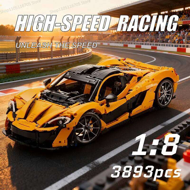 3893pcs 42172 Educational Building Blocks Set 18 Assembly Technical Toys Children Ideal Gift for Birthday Friends Z260305