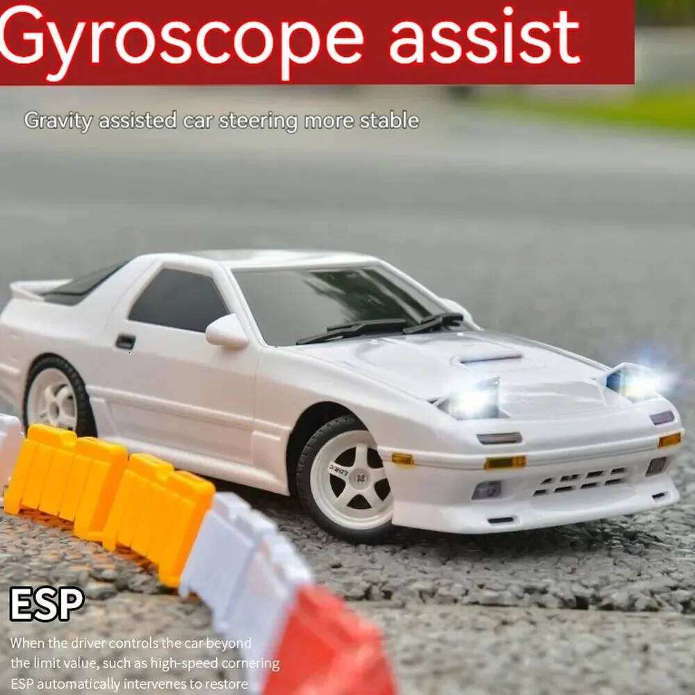LDRC LD1803 NXS 1/18 2WD Drift Car RTR 2.4G ESP Gyroscope LED Lights Full Scale Controlled Model Toys C260305