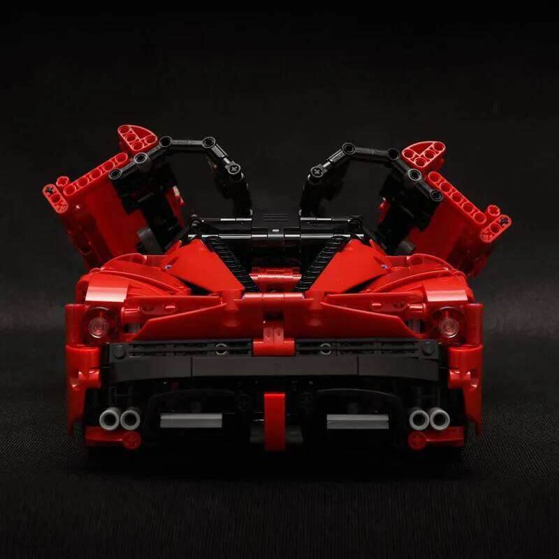 NEW MOC-29075 Laferrari Technologys Building Blocks Bricks Hypercar Super Racing Car Assembly Toys Model Boys Birthday Gifts Z260306