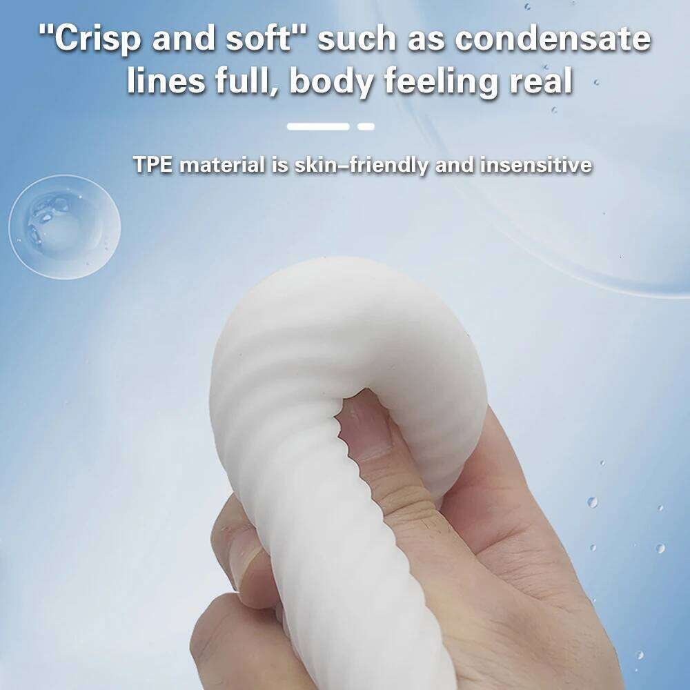 Male Masturbator Portable Trainer Penis Massage Adult Sex Toys Stretchy Silicone Vagina Vacuum Pocket Cup For Men W260305