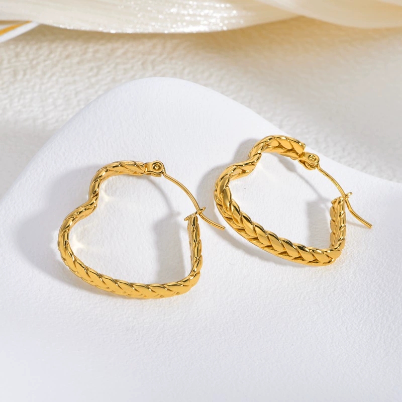 Trendsetting Ladies' Jewelry: Premium European-Inspired Wheat Shaped Earring Set