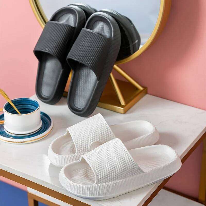 Summer Brand Men Slippers EVA Slides Original Fashion Beach Sandals Women Casual Shoes Man Flip-flops Men's Sandal 2023
