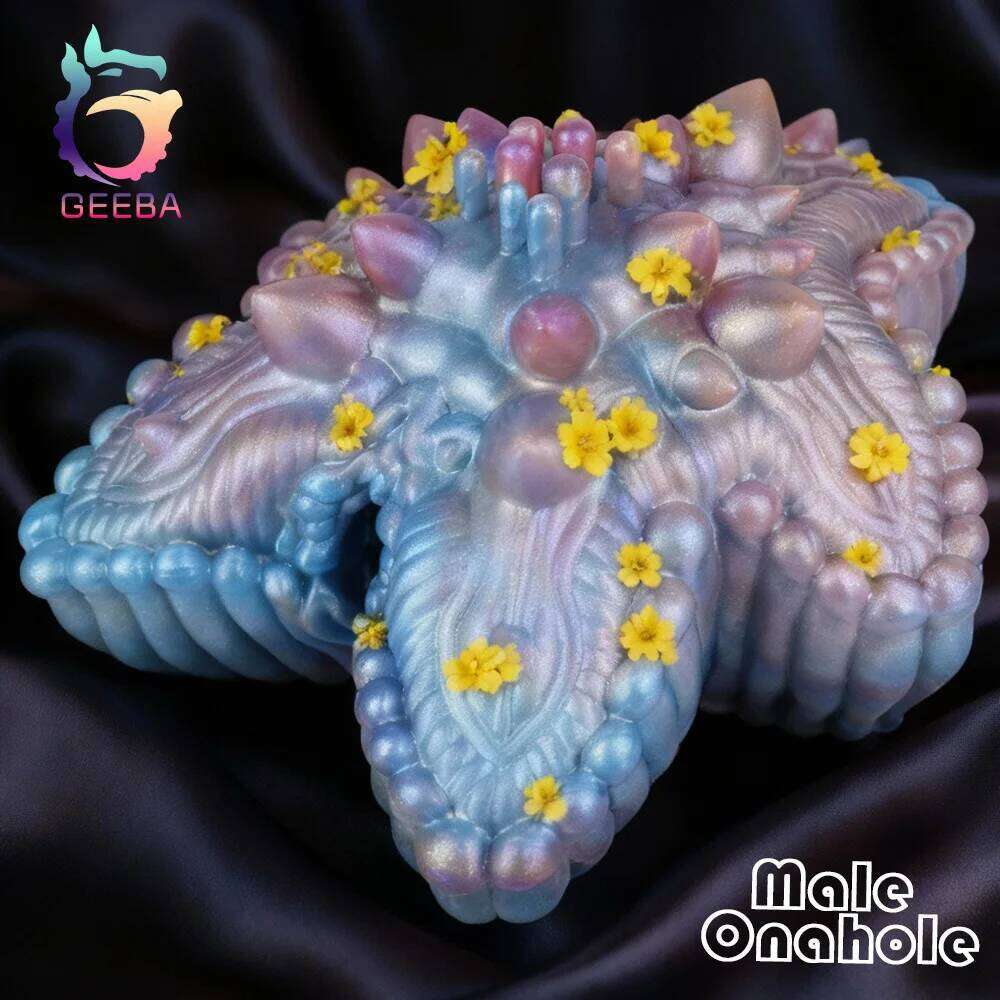GEEBA Lifelike Deep Sea Animal Starfish Male Masturbator Adult Sex Toys Realistic Texture Men's Onahole Pussy Man Penis Stroker W260305