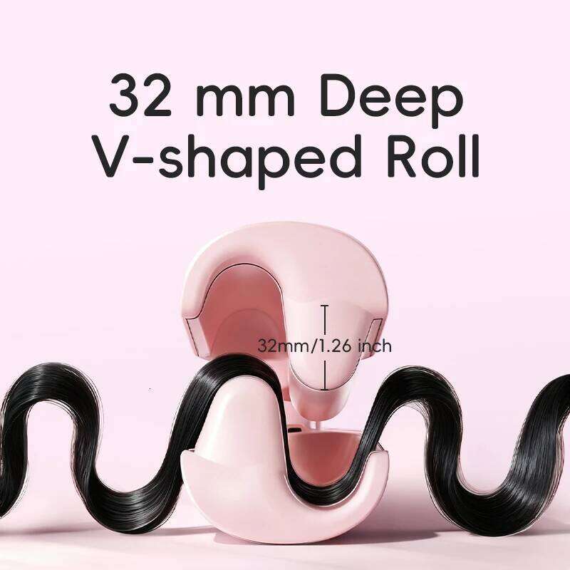 Wand Ceramic Ionic Styling Tool for Wavy Hair Care Salon Quality 32mm Curling Iron Large Wave 26Y0306