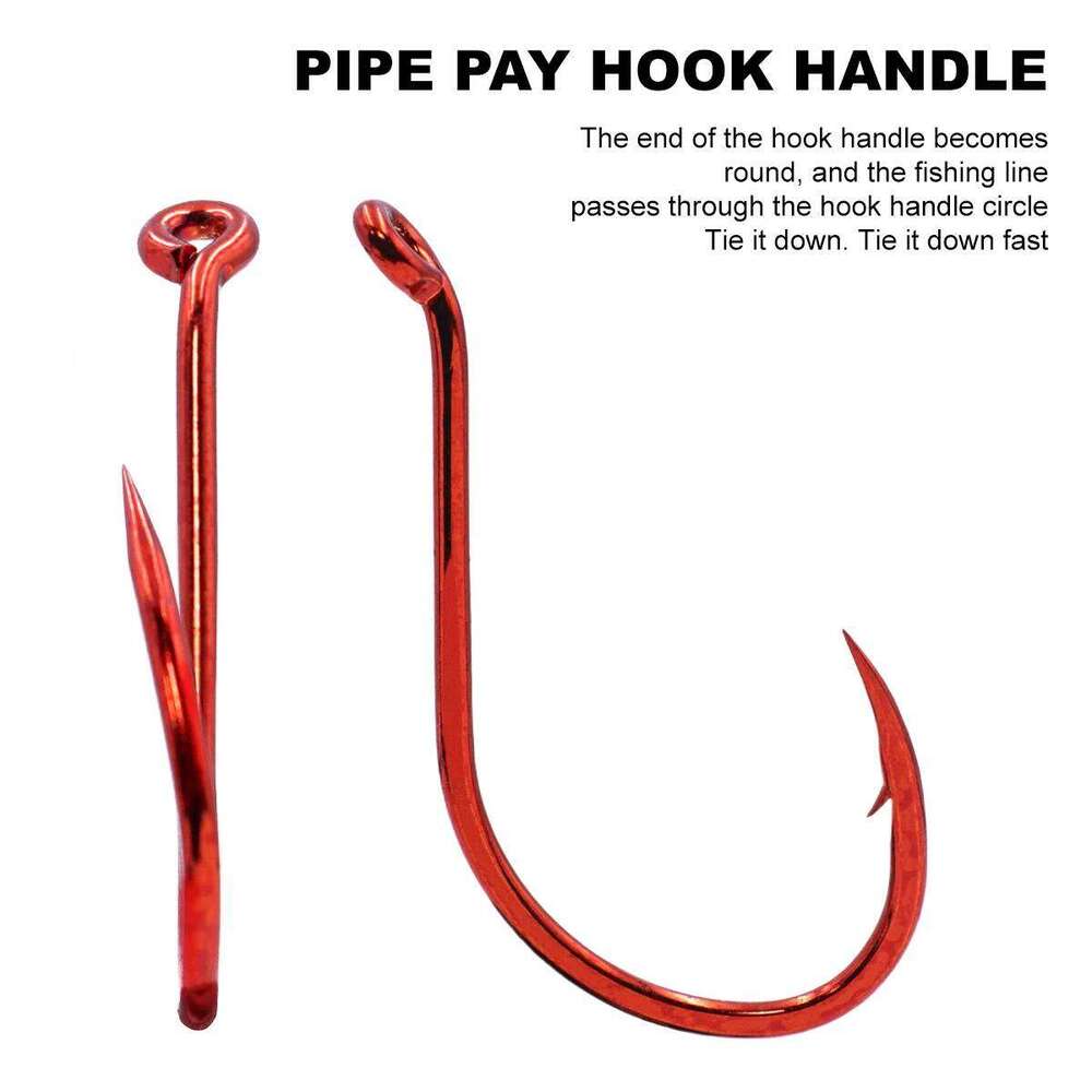 ZYZ 8~28Pcs Red Octopus Beak High Carbon Steel 11 Sizes Sea Fishing BKK Hooks Sharp Circle Fishhooks Tackle S260305