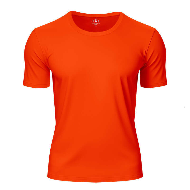 2025 Cross-Border TK Hot-Selling Unisex Quick-Dry Round Neck Short Sleeve Marathon Fitness Sports T-Shirt