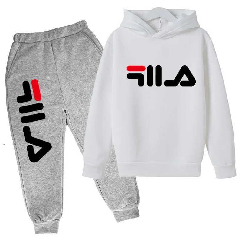 Kids Autumn Spring brand Tracksuits Boys Girls Cute Casual 2pcs HoodiePants Clothes SuitsT260306