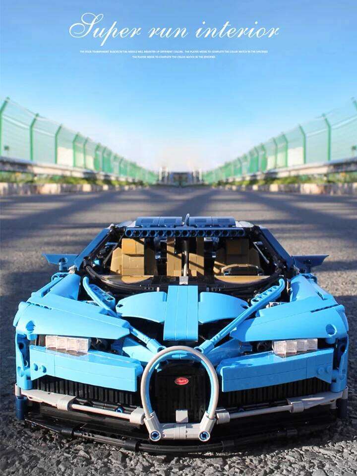 decoration Stock 4031Pcs Bugattied Chirons Compatible 95968Super Sports Racing Car Building Blocks Set Toys for Kid Bricks Gift Z260306