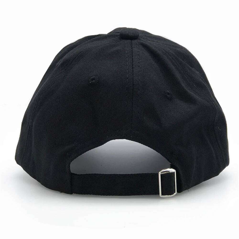 Embroidery Gothic Street Punk Frauen Baseball Cap Men Cotton Adjstable Pure Black Sports Caps Women Hip Hop Dad Hat New Y260304