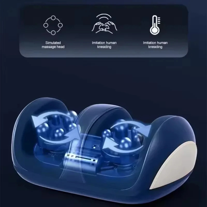 Large electric foot and leg massagers - Warm soles massage comfortable foot massage device 260304