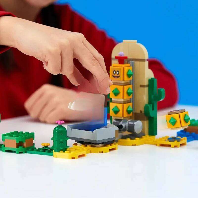 Compatible with Brothers Building Blocks Adventure Game Series Super Desert Key Thorn Ball Expansion Level 71363 Toy Z260306