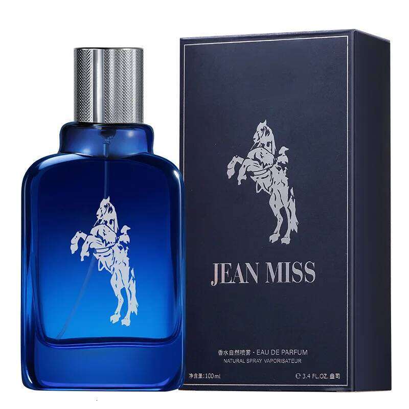 JEAN MISS POLO BLUE Perfume For Men Arabes Watery Fougere Eau De Parfum 100ml Designer Fragrance Man Body Spray 26H0306