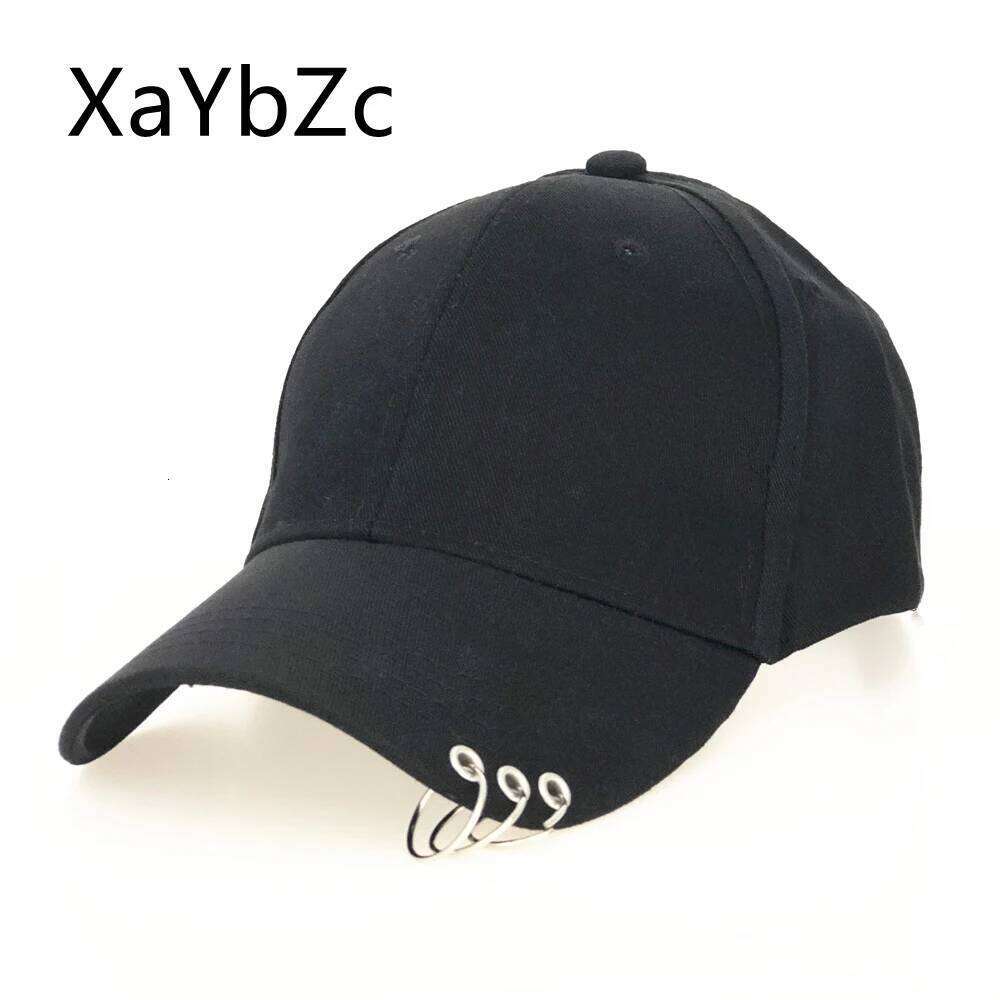 High Quality Adjustable Baseball Hat With Ring Outdoor Sports Sun For Women Men Fashion Snapback Cap Y260304