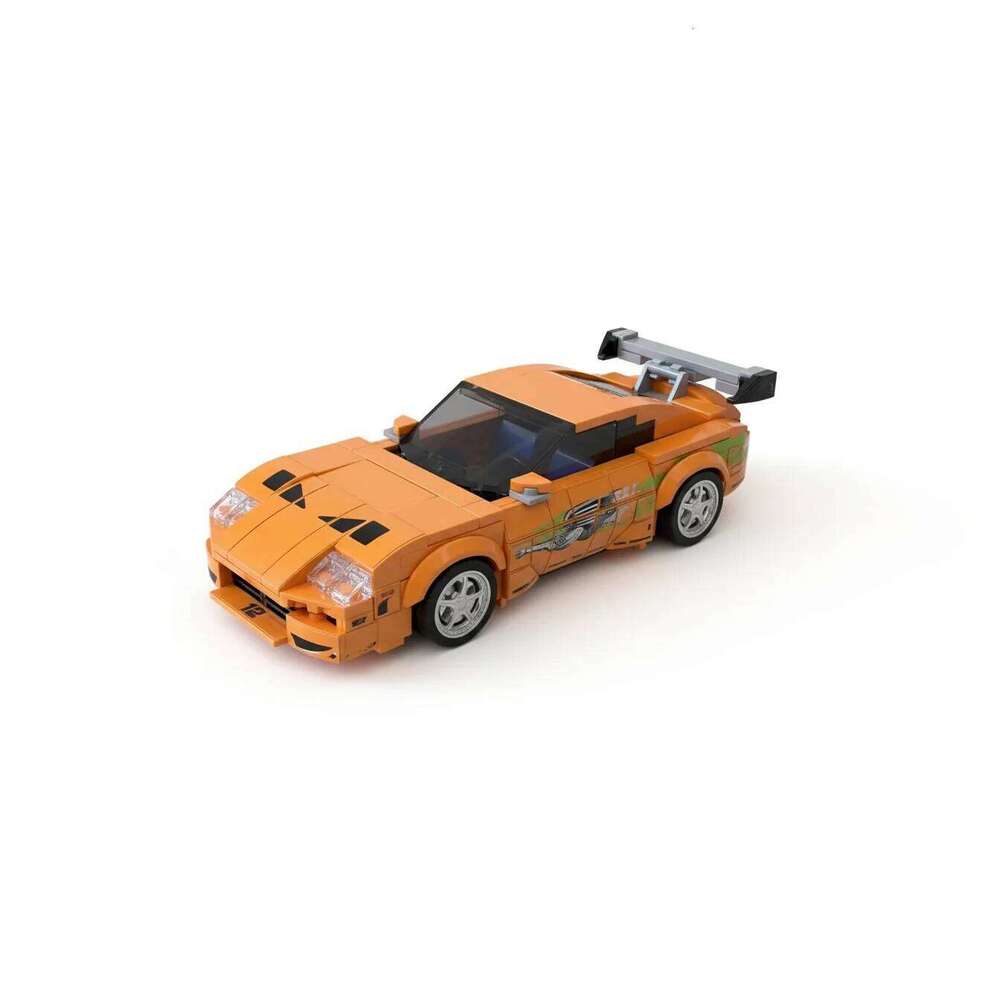 379PCS MOC Brian Classic Racing Building Blocks Four Color Series Assembling Model Toy Brick Children's Birthday Gift Z260306