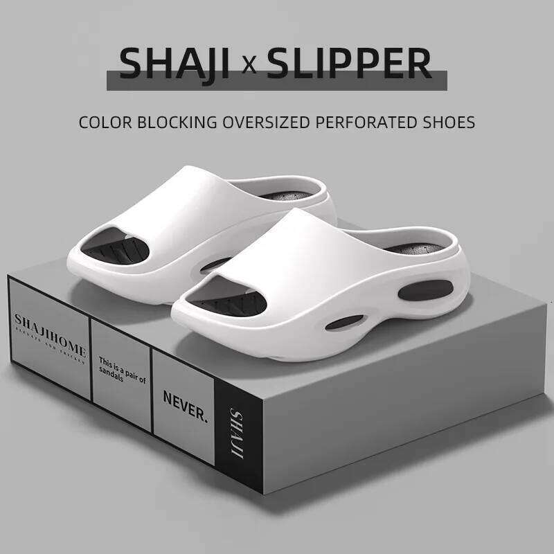 LItfun Summer Non-Slips Casual House Classic EVA Beach Shoes Fashion Men Sandals Large Size Cozy Slippers