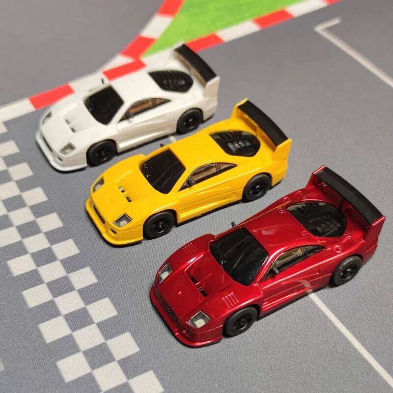 LDARC S100 Professional 1:64 Scale RC Drift Mosquito Car Rear-Wheel Drive Full-Scale Steering Static Model Grade Appearance Toy C260305