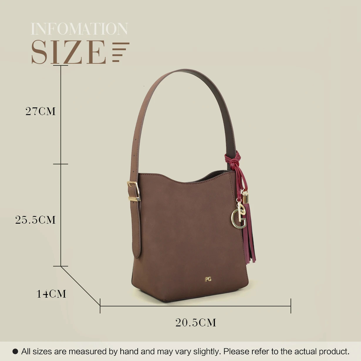 PG Lightweight 2026 Niche Shoulder Latest Fashion n Crossbody Bag Highend Minimalist Elegant Womens 260227