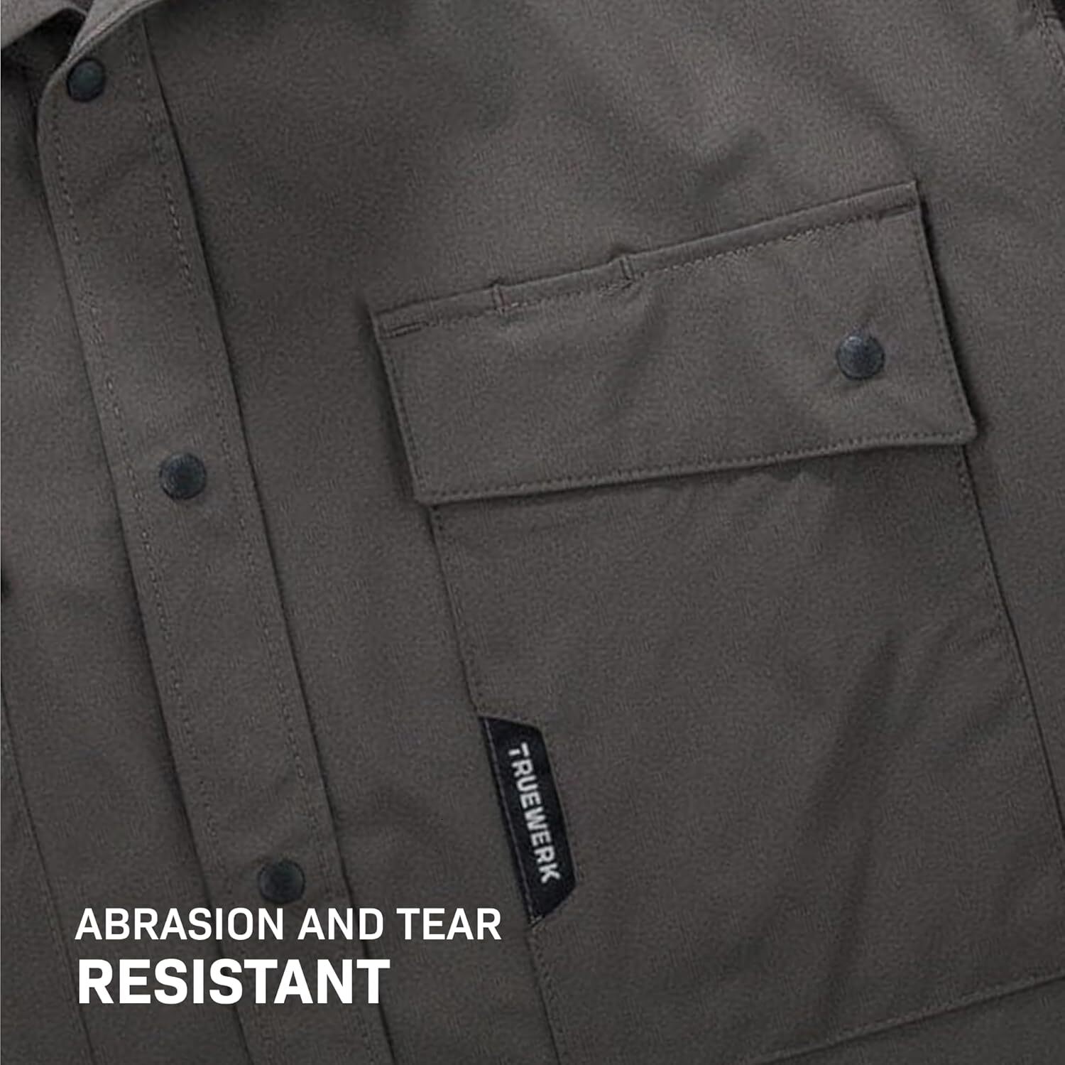 Men's Cloud Work Shirt - Button Down, Lightweight, Fast-Drying, Breathable, and SPF Shirts