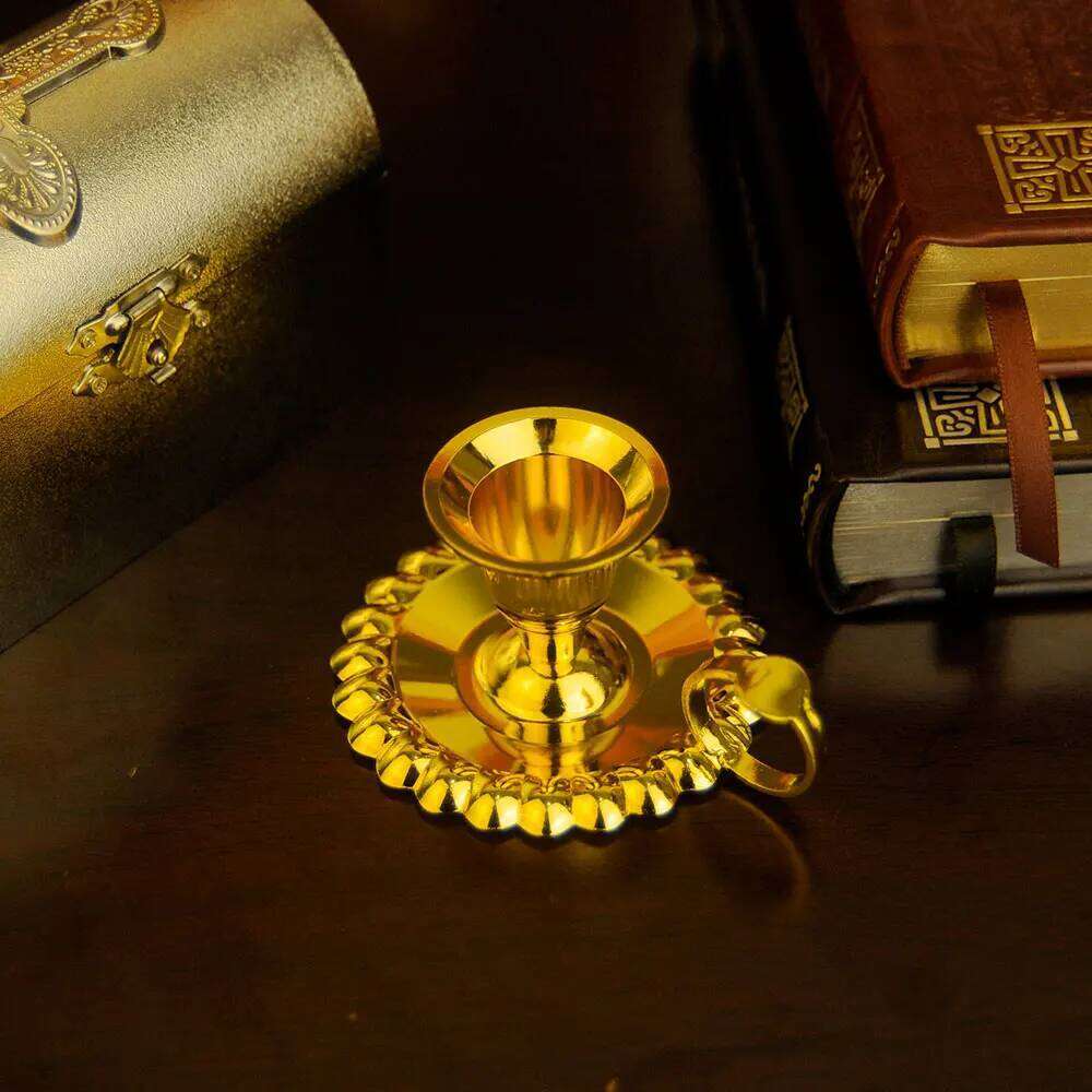 Orthodox Church Villa Handicrafts Cande Decorations Composite Candlestick Rack Home Living room Decor party XJ260305