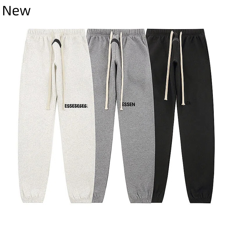 Men's Pants Simple Designer Unisex Hip Hop Jogger Thigh High Sweatpants Trendy Brand Causal Loose Fit Fleeced Pants