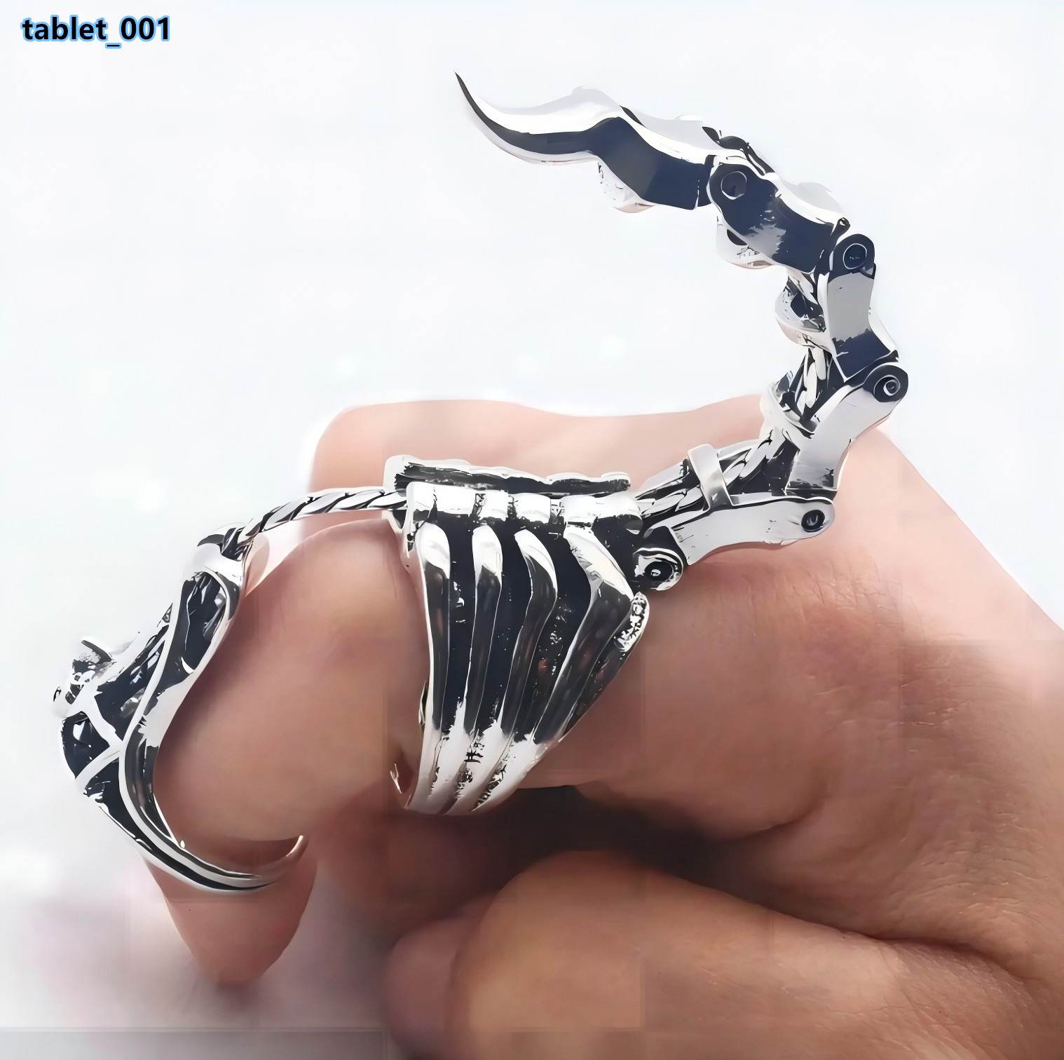 Retro Scorpion Ring Movable Personality Punk Hip-hop Mens Open Ring Wholesale Alloy Ring for Men and Women Fashion Jewelry