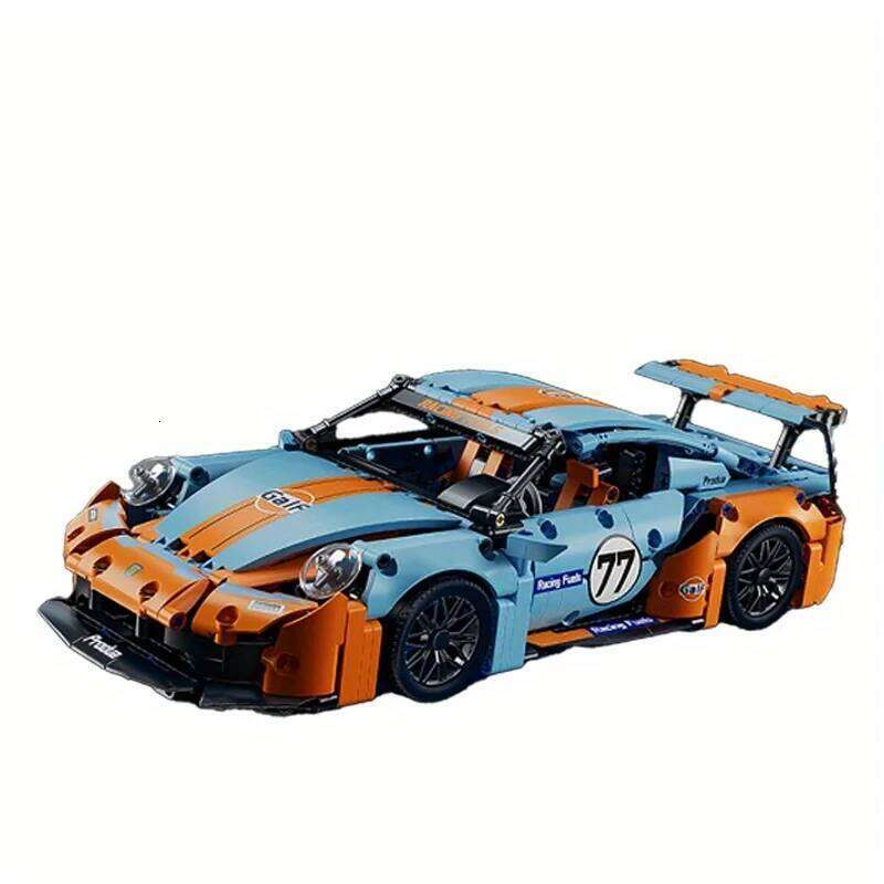 New RSR Classic Super Racing Cars Sports Car Model Bricks Vehicle Sets Technical Blocks Toys for Kids Children Adult Gifts Z260306