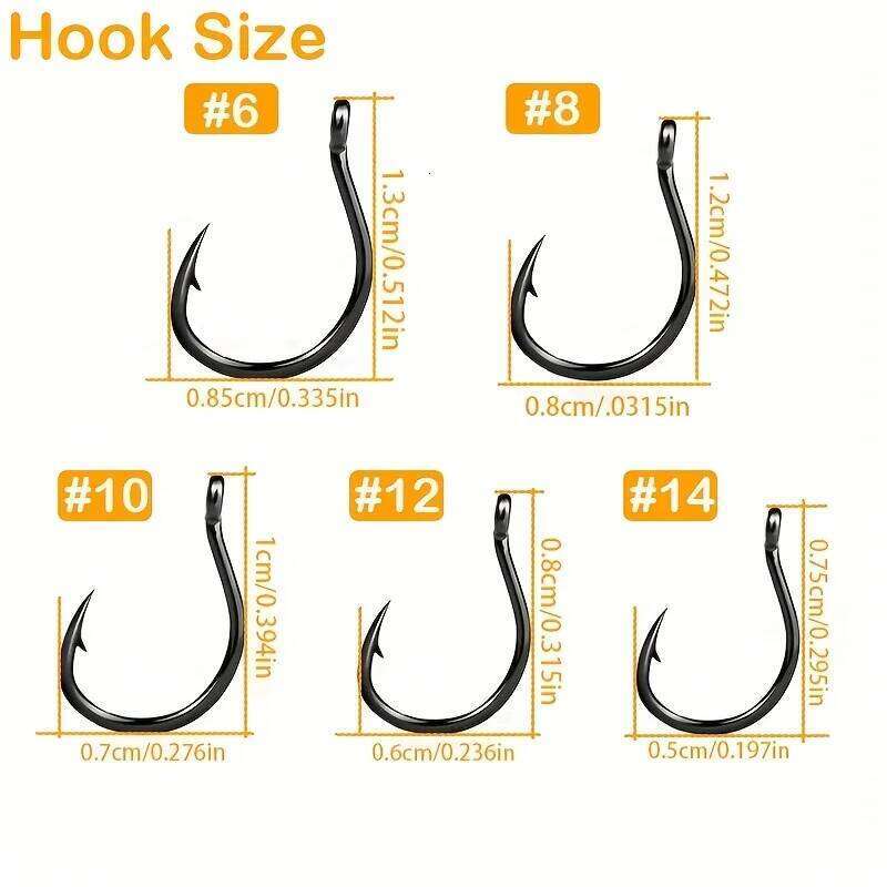 30pcs/50pcs Fishing Accessories - Pop Up Boilies Carp Hooks -Method Feeder Rigs Hook S260305