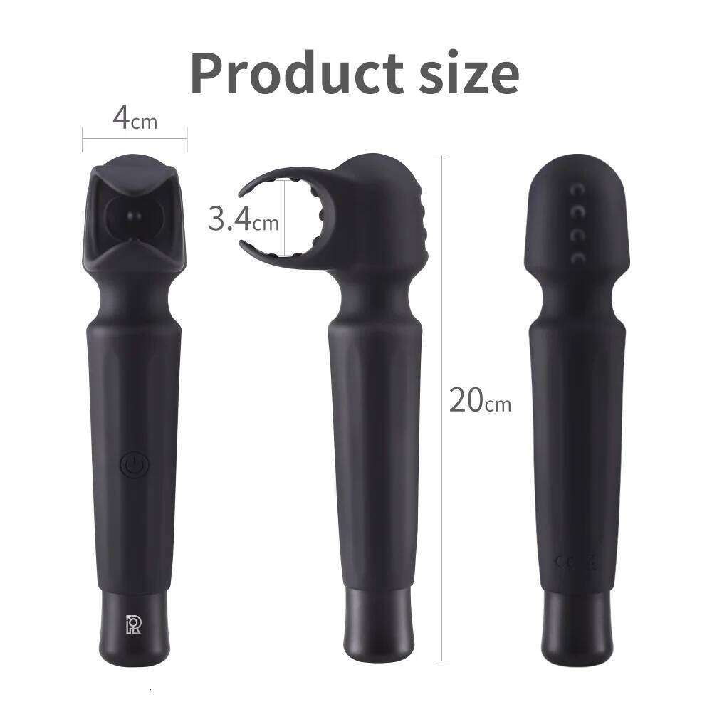 5 Frequency Wand Powerful Vibrators Women AV Stick Female Clitoris G Spot Body Massager Adult Vibrator Sex Toys for Woman W260305