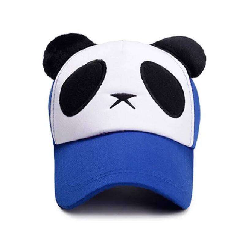 Summer Cute Panda Baseball Caps For Men Women Cotton Hip Hop Snapback Hats Sun Protection Boys Girls Outdoor Gorras Dropshipping Y260304