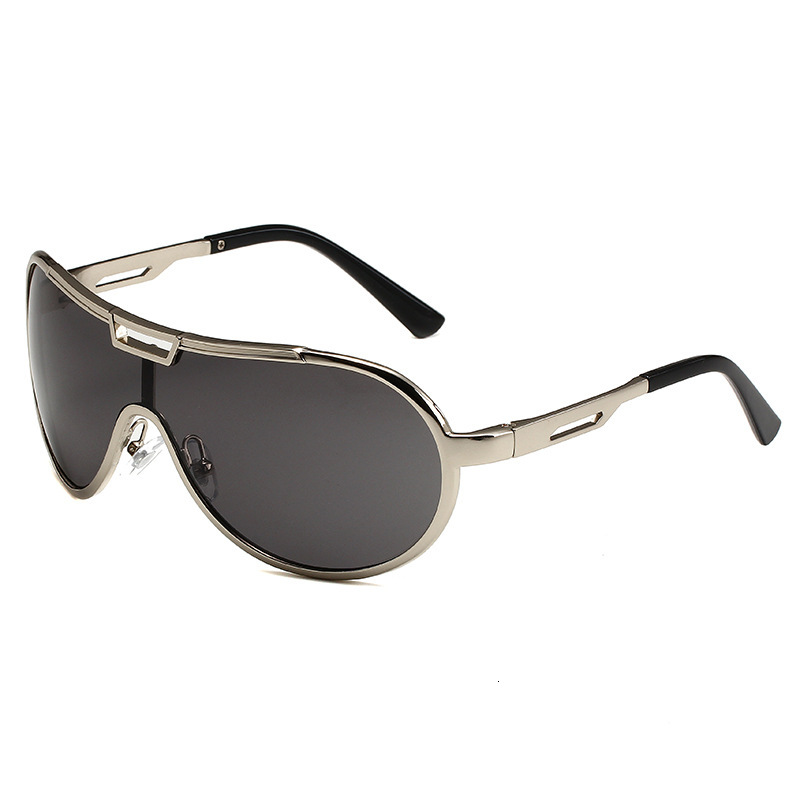 2026 New Designer Luxury Brand Large Frame Toad Glasses European And American Retro Fashion Women's Sunglasses Outdoor Windproof Sunglasses Whole