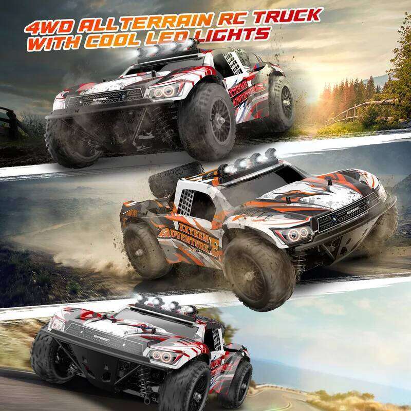 201E/9201E 1:10 70KM/H 2.4G RC Car 2845 Brushless 4WD Electric High Speed Off-Road Remote Control Drift VS Wltoys 104009 Toys C260305