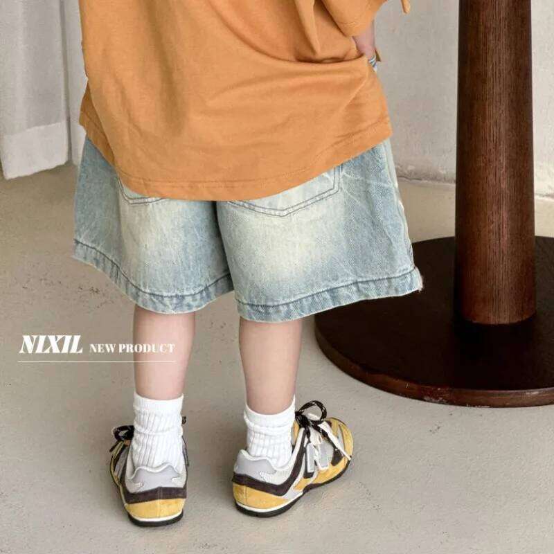 Children's sports spring summer 2026 retro style single mesh breathable casual boys girls soft soled panel shoes 26Y0304