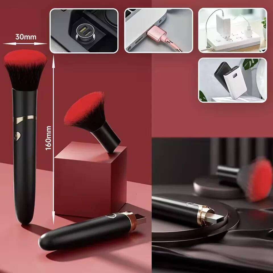 Makeup Brush Vibrator Female G Spot Vagina Massager Dildo Powerful Clitoris Nipple Stimulator Masturbator Sex Toys for Women 18+ W260305