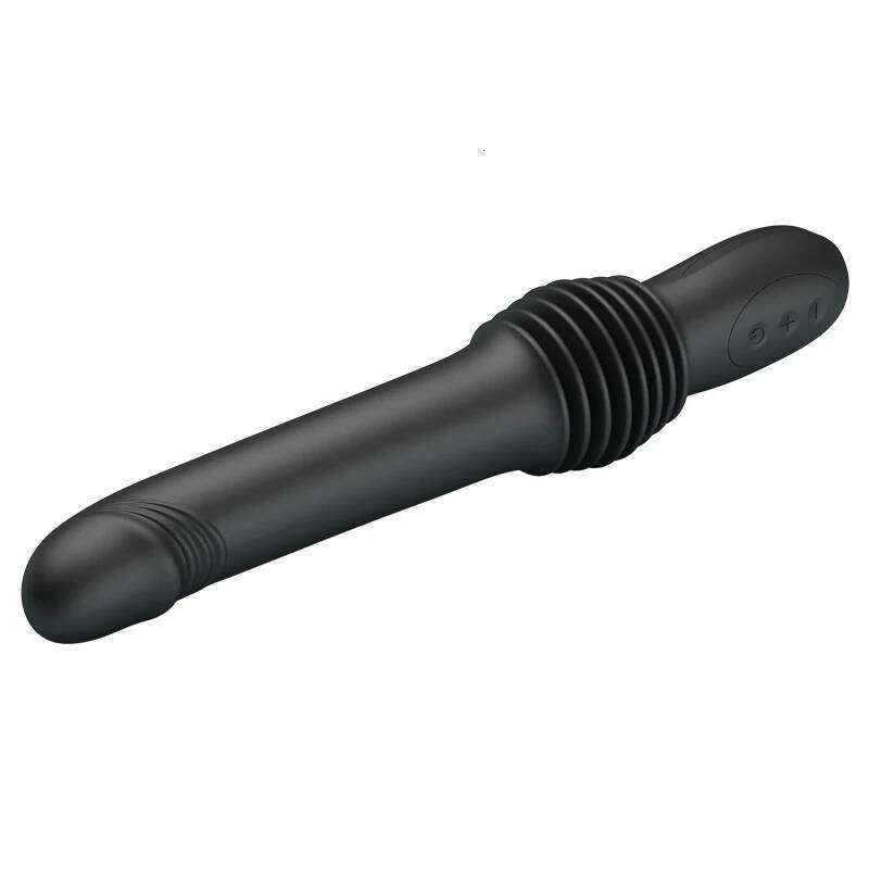 Fully Automatic 70mm Long Telescopic Thrust Dildo Vibrator Realistic Cock G Spot Female Masturbator Anal Sex Toys For Women W260305