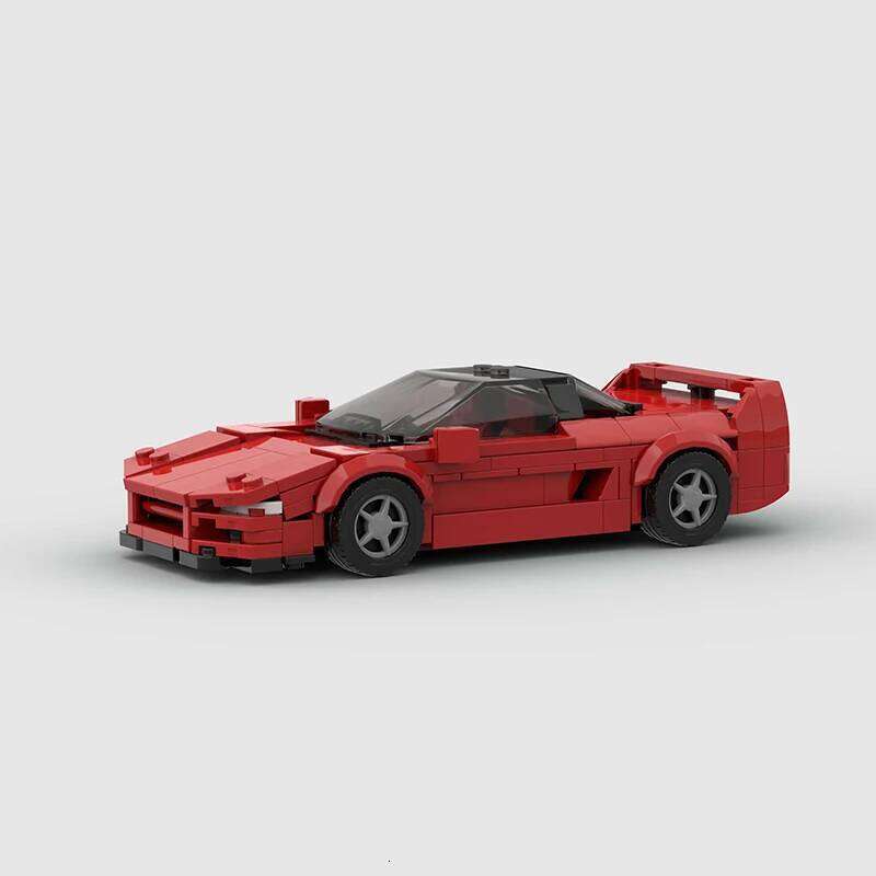 NSX NA 1 MOC City Car Vehicle Racer Building Blocks Brick Racing Model World Famous Supercar Sets Kids Toys Gift Z260306