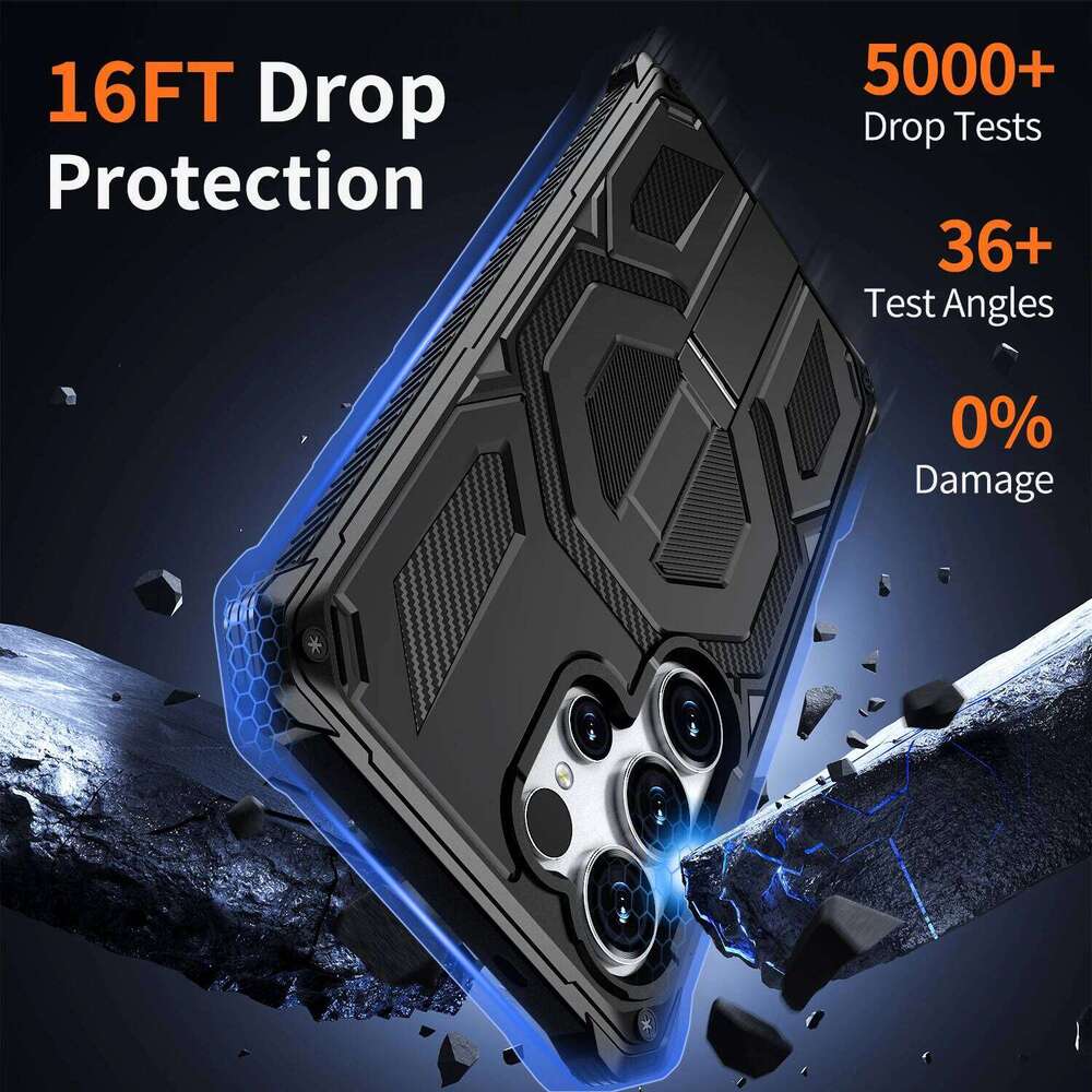 Dual Layer Protection Coque Case for Galaxy S26 Ultra S25 FE S24 Plus Phone Accessories Funda H260305