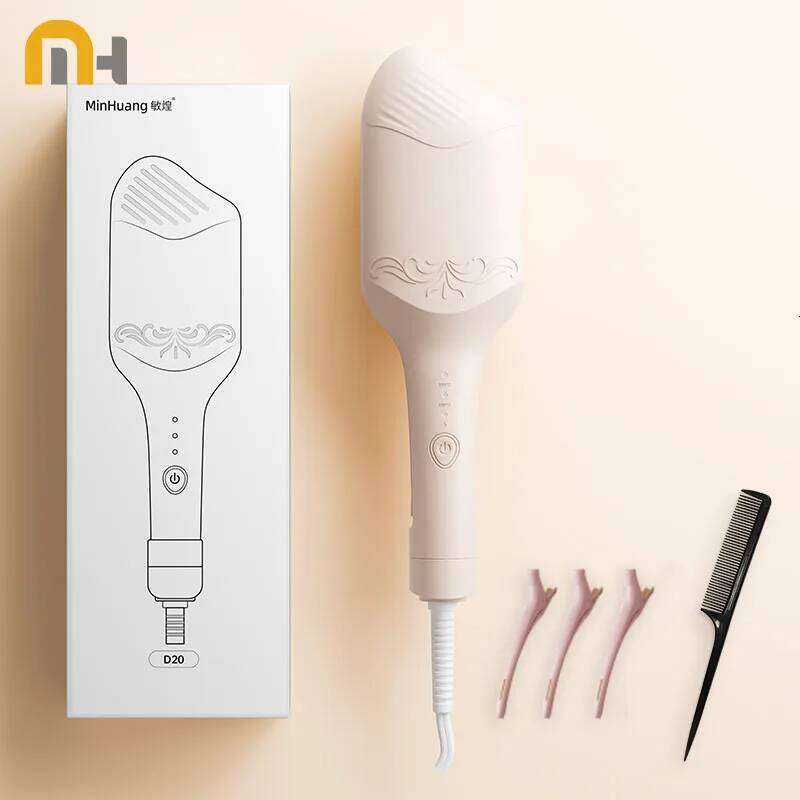 40mm Deep Wave Hair Crimper with Negative Ion - Adjustable Temperature Curling Iron for Long Lasting Wavy Hair, Anti-Frizz 26Y0306