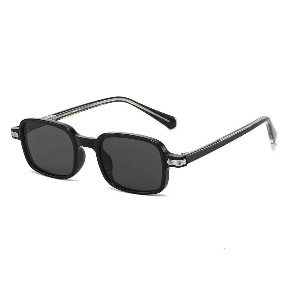 Square sunglasses, new style, simple retro, European American fashion, UV protection, stylish and high-end
