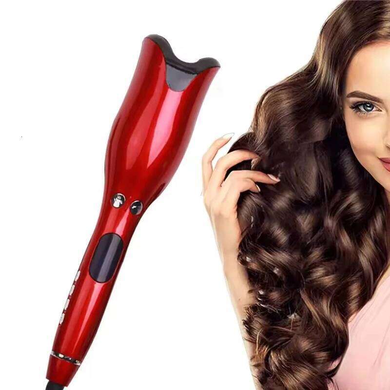 Hot Selling Multifunctional Automatic Rotating Curler For Women'S Hairstyles Portable Ceramic Coated Curling Iron 26Y0306