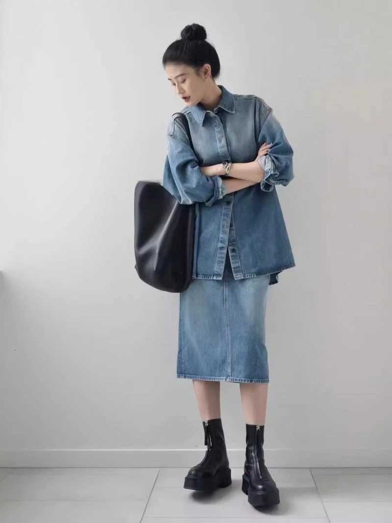 Minimalist Bucket Handbag Tote Bag Leather Commuter Shoulder Bag Large Capacity Autumn Winter Fashion Simple Womens Bag H260306