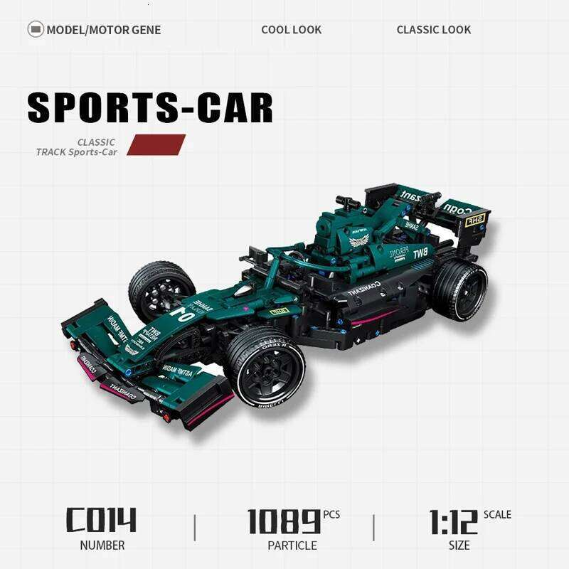 High-tech Building Blocks Remote Control Super Racing Car Moc Bricks RC Technical Model Toy Creative Expert Kids Birthday Gifts Z260306