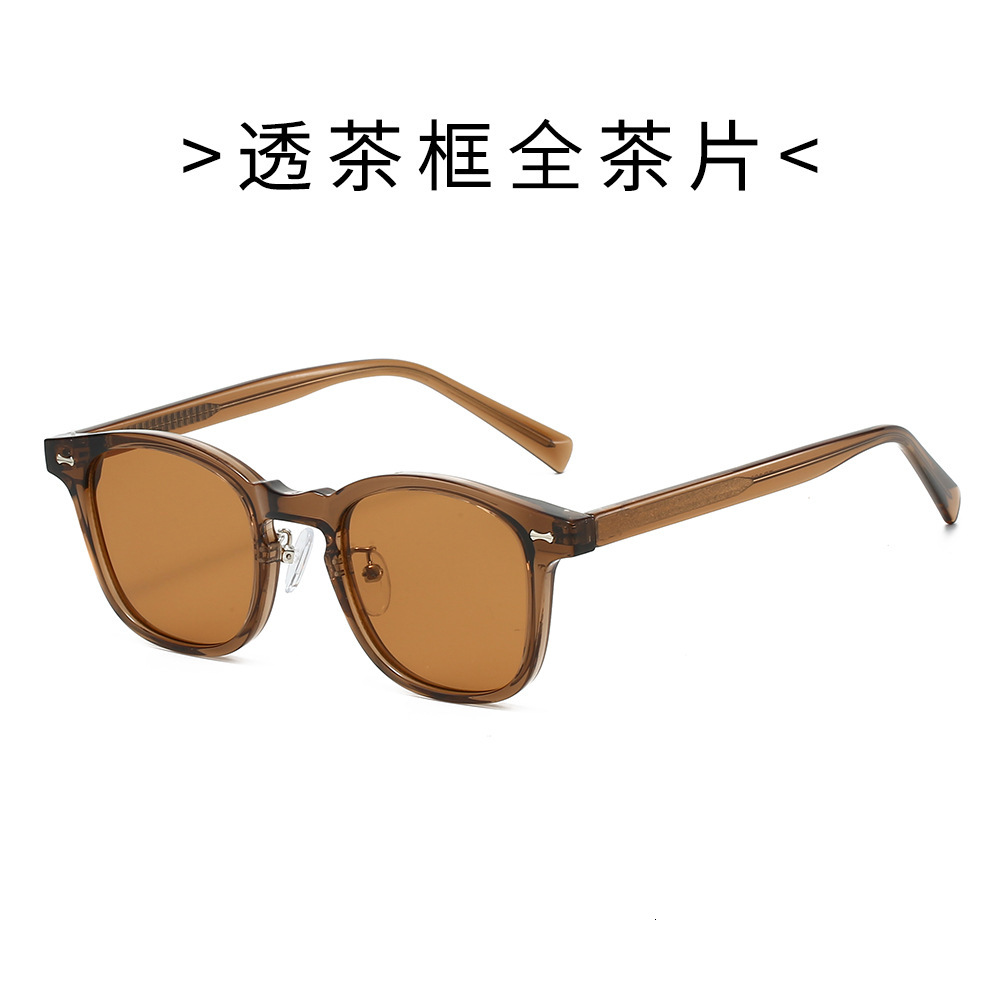 New TR90 clip-on sunglasses, fashionable and versatile, unisex, street style, UV protection, trendy