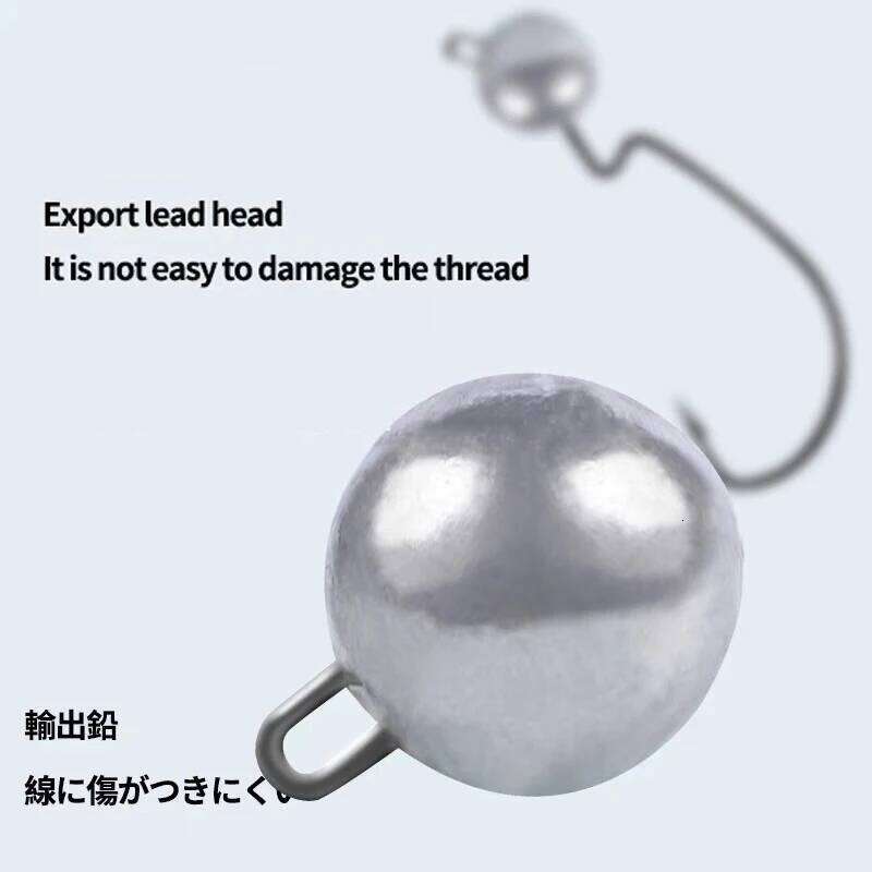 10Pcs/5Pcs Jig Crank Hooks 1.5g-14g Jigging Hook Round Ball Head Barbed Fishhook Pike Carp Fishing Tackles Y260305