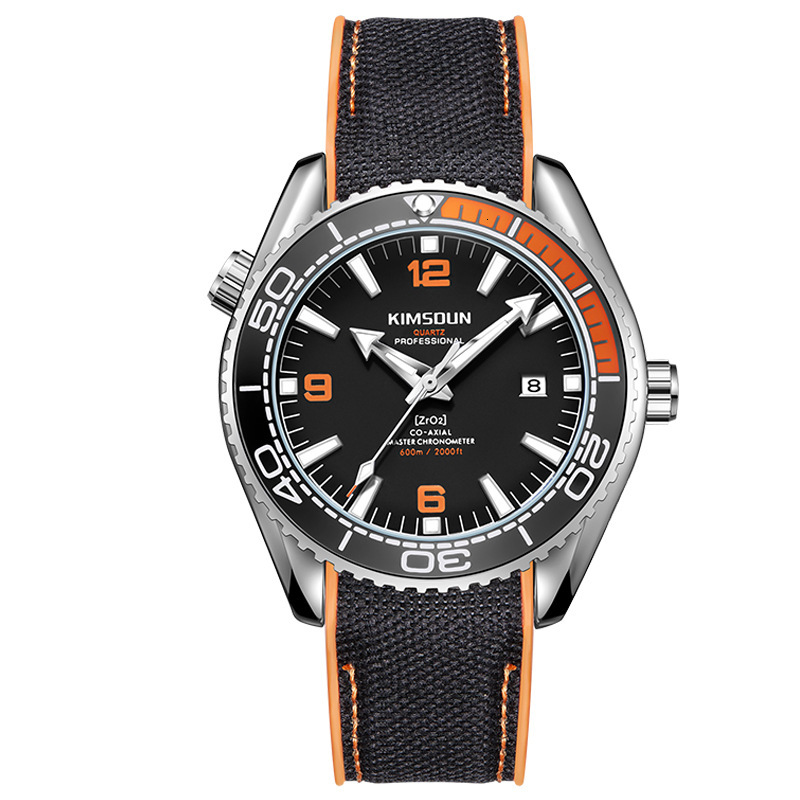 Luxury Designer Men Mechanical Wristwatch Luxury Casual Style Waterproof Luminous Date Leather Band Watch for Male Daily Use