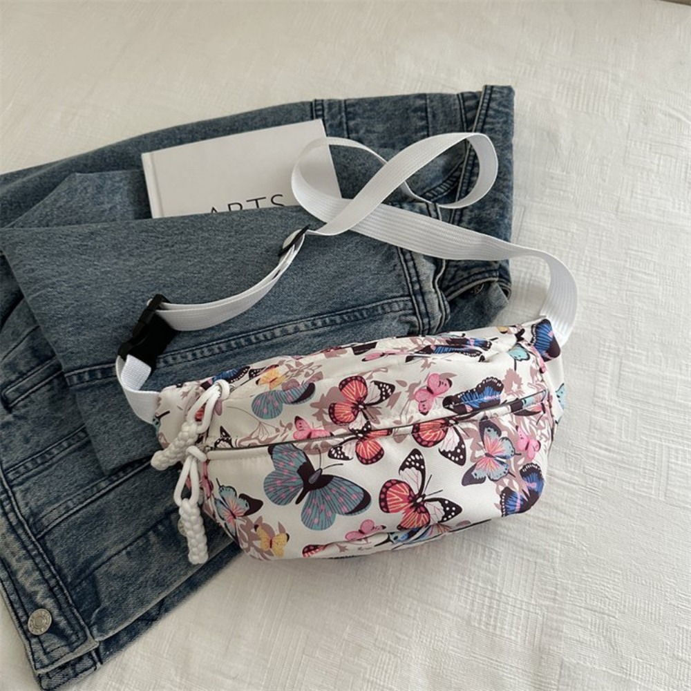 Women's Fashion Waist Pack Belt Bag Trendy Nylon Fanny Pack for Travel, Hiking and Outdoor Activities - Hands-Free Cell Phone Storage, Crossbody 