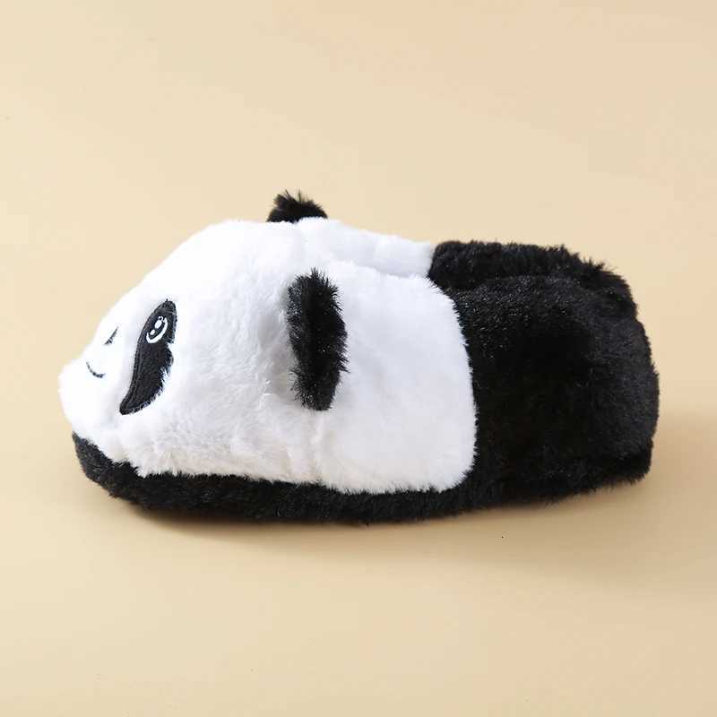 LITTLE kids panda design slip on slides indoor slippers winter shoes S260305