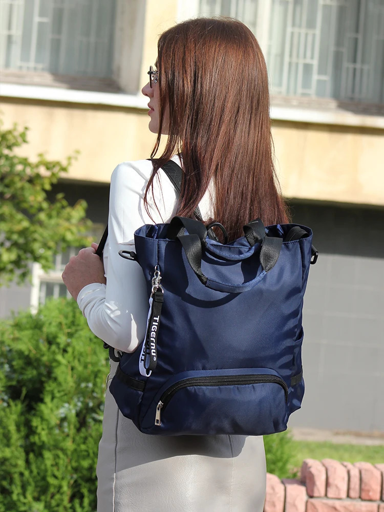 Tigernu Fashion 3 In1 Women Backpack Bag Leisure Tote Shoulder Light Weight College High School Girls Handbag Female 260227