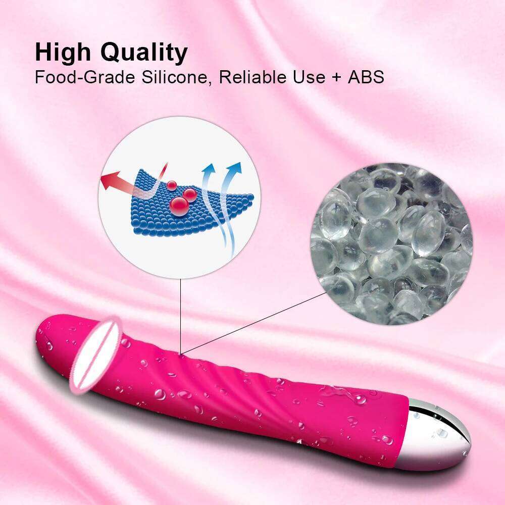 10 Modes Real Dildo Vibrator Women Soft Female Vagina Clitoris Stimulator Massager Masturbator Sex Products for Adults W260305